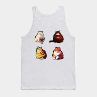 Painted Fat Cats Tank Top